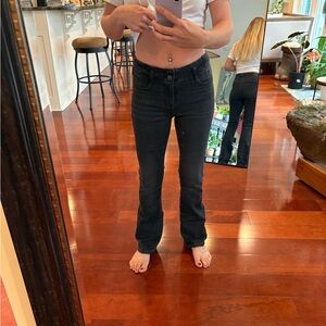 American Eagle Outfitters Dark Blue Women's Flare Jeans